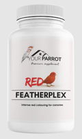 Your Parrot -  FEATHER PLEX RED مكمل داعم لصبغة اللون الأحمر لريش الطيور 500 ج