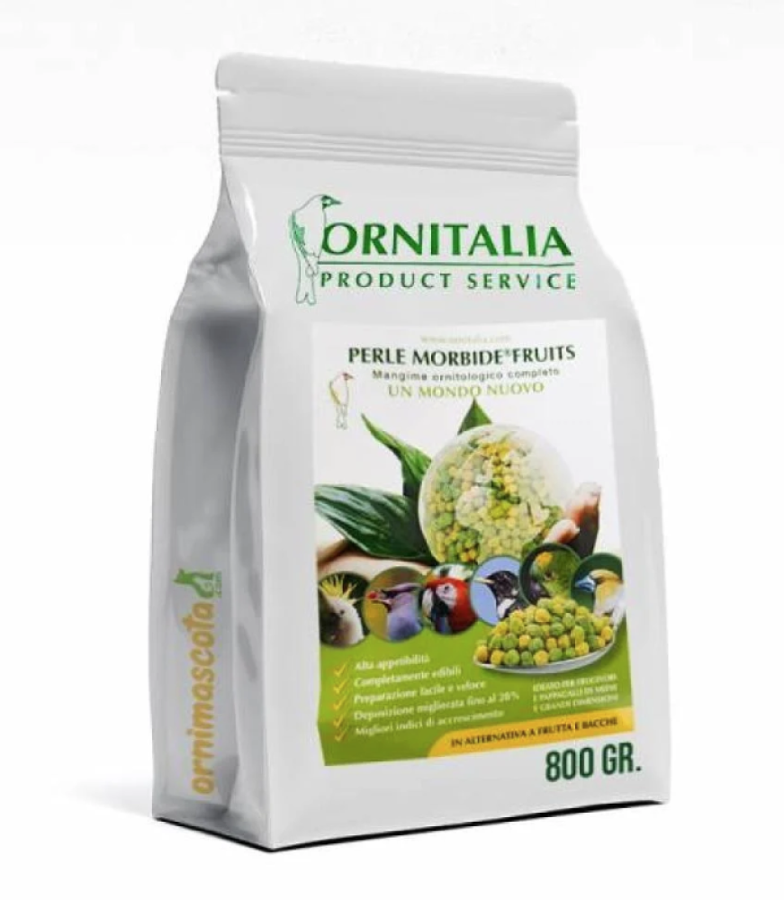 بديل المستنبت مع الفاكهة للببغاوات -ORNITALIA