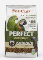 Pet Cup Perfect Maintenance: غذاء "إكستروديدو" متكامل للصيانة اليومية للببغاوات الكبيرة