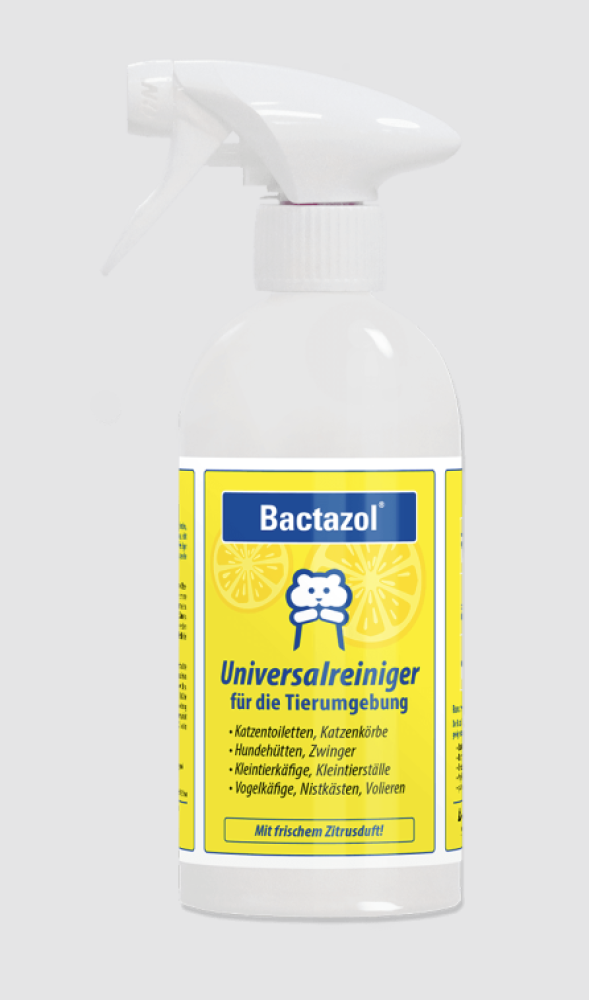بكتازول بخاخ تنظيف ومعقم شامل لبيئة الحيوانات الأليفة Bactazol Universal Pet Cleaner Spray – Citrus Fresh Scent